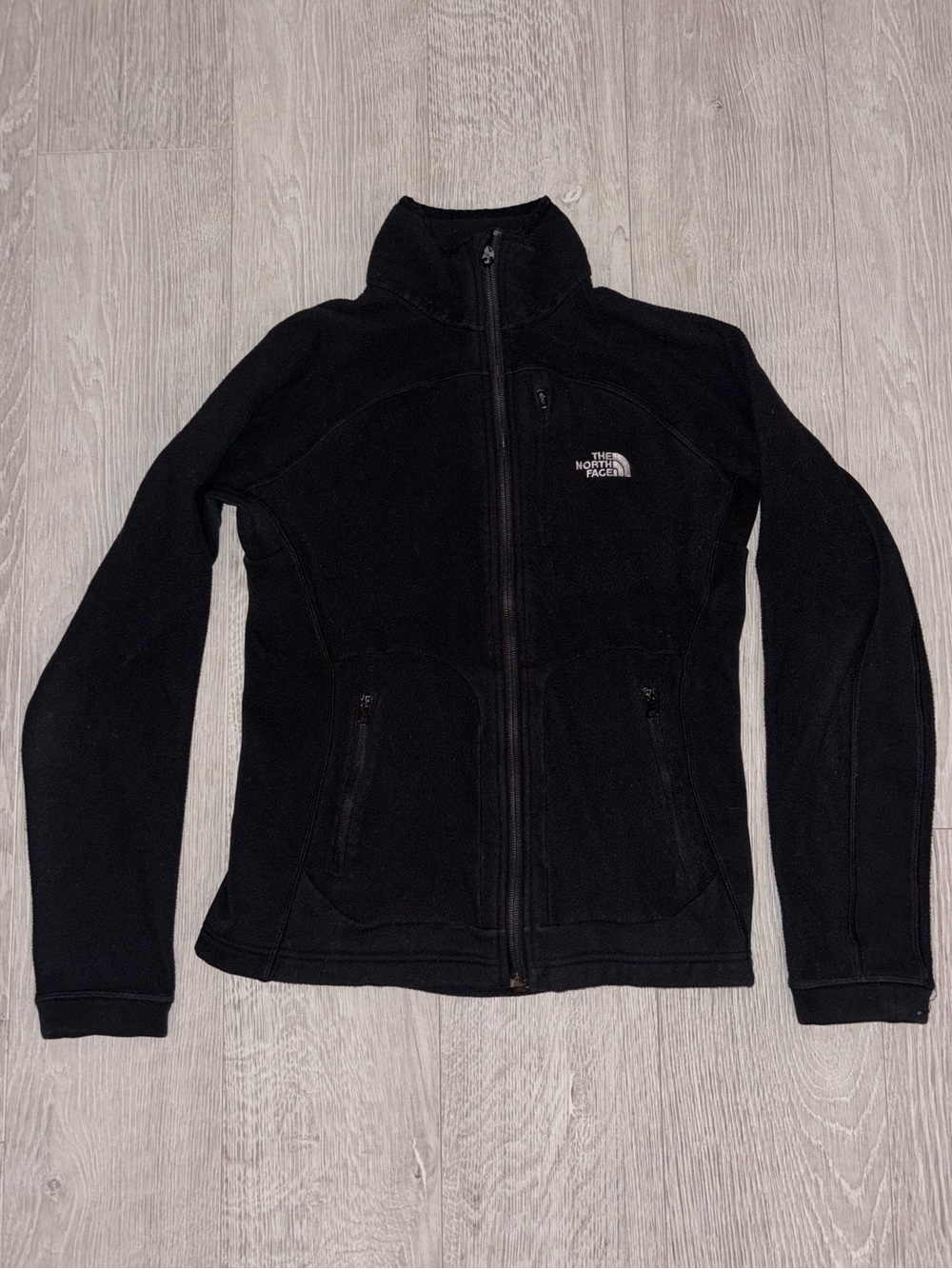 The North Face Women's Black Zip Fleece Sweater